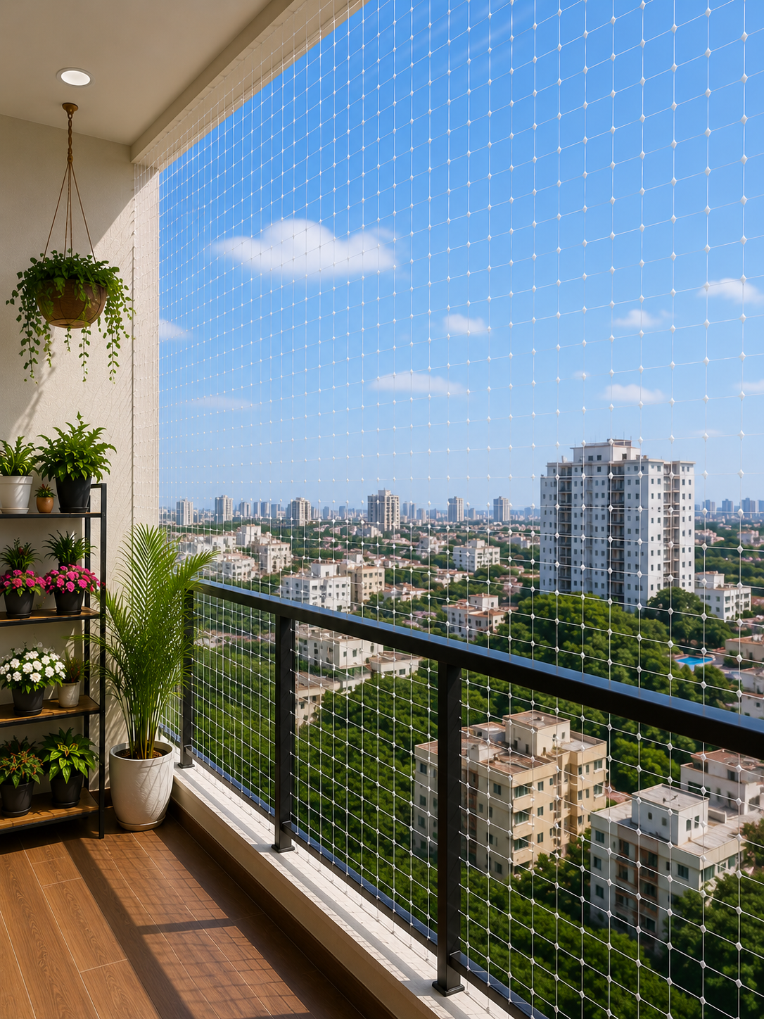 Balcony Safety Nets in Virugambakkam
