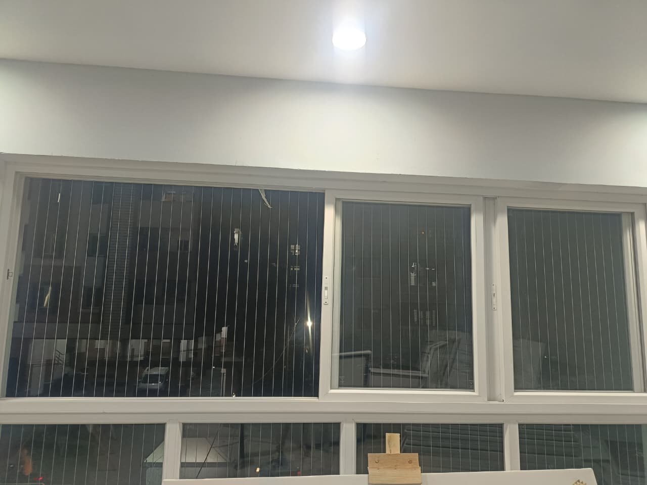 Invisible grills fitted for windows